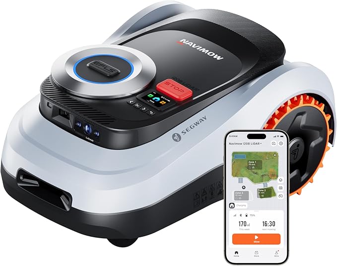Robotic Lawn Mower 800m – LiDAR Auto Mapping Wire-Free Smart Mower