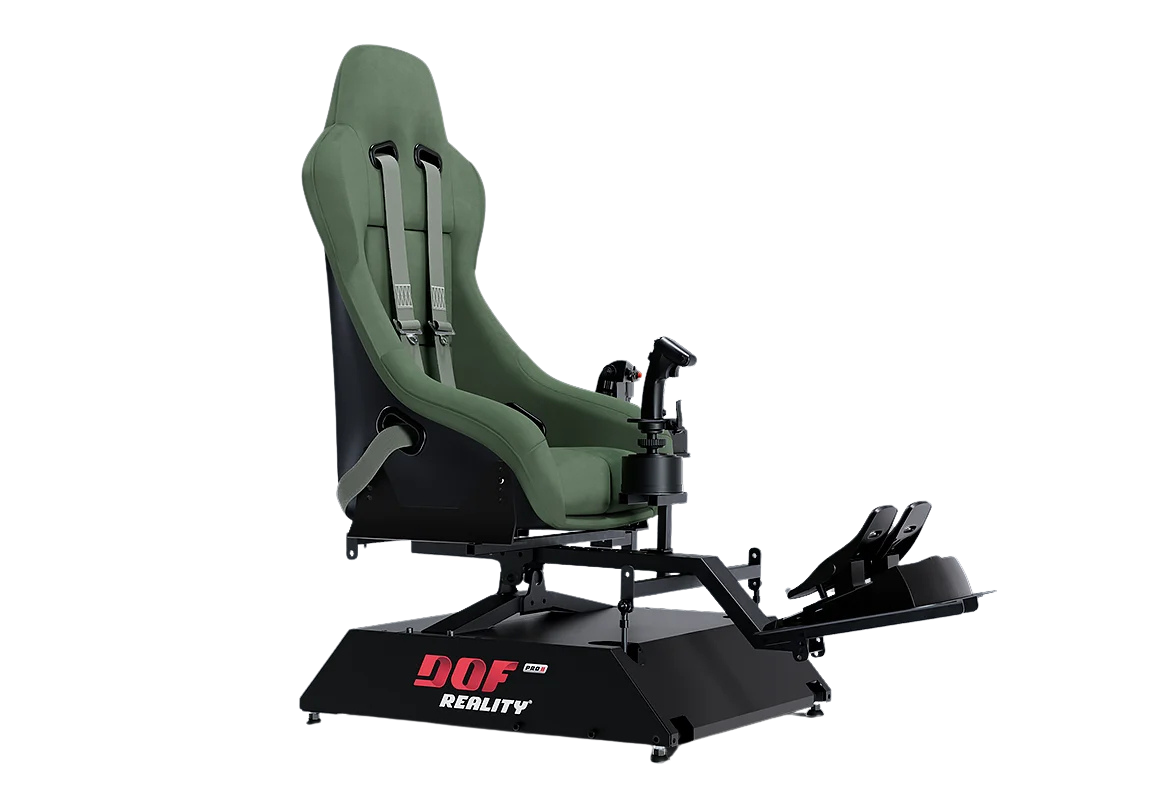 Motion Heli Cockpit - 2-Axis PRO (P2) with SFU and Xtra Smooth Gearing