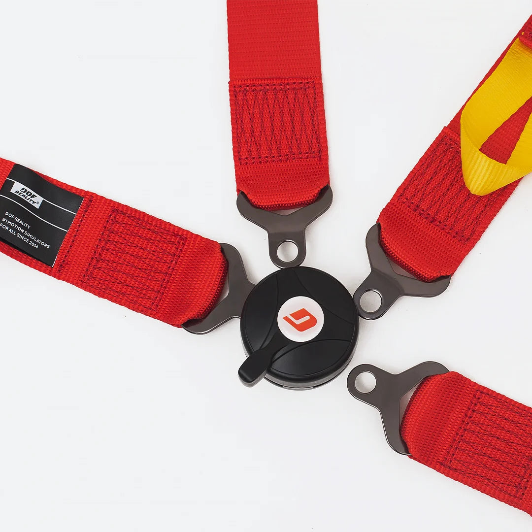 4-point Harness (Red)