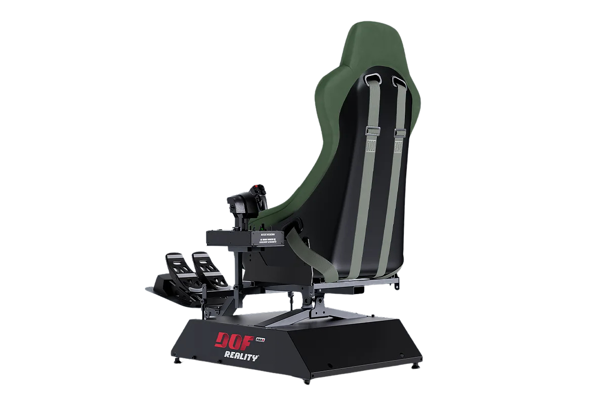 Motion Heli Cockpit - 2-Axis PRO (P2) with SFU and Xtra Smooth Gearing