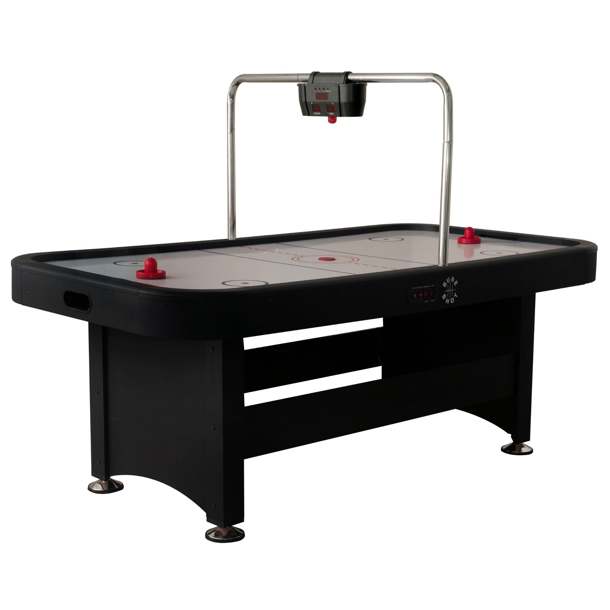 Sure Shot Championship Air Hockey Table with Overhead Electronic Scorer