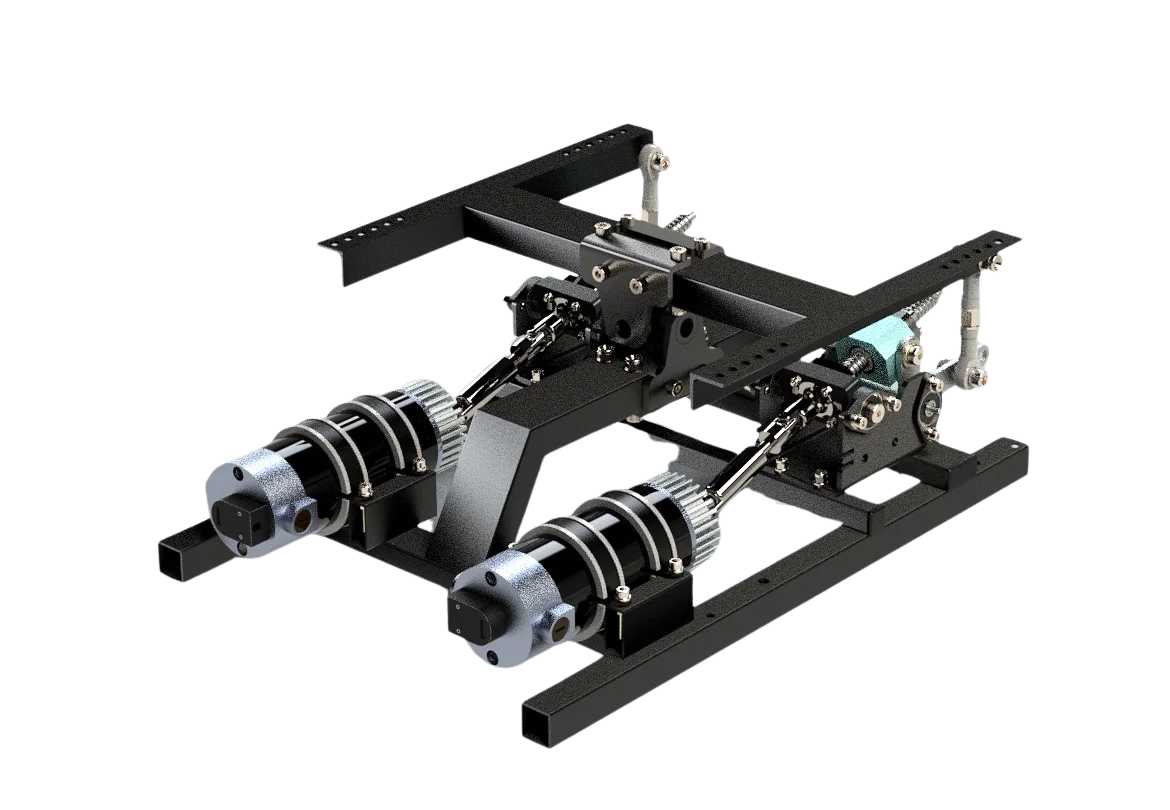 Motion Racing Rig - 2-Axis PRO MOVER (MP2) with SFU and Xtra Smooth Gearing