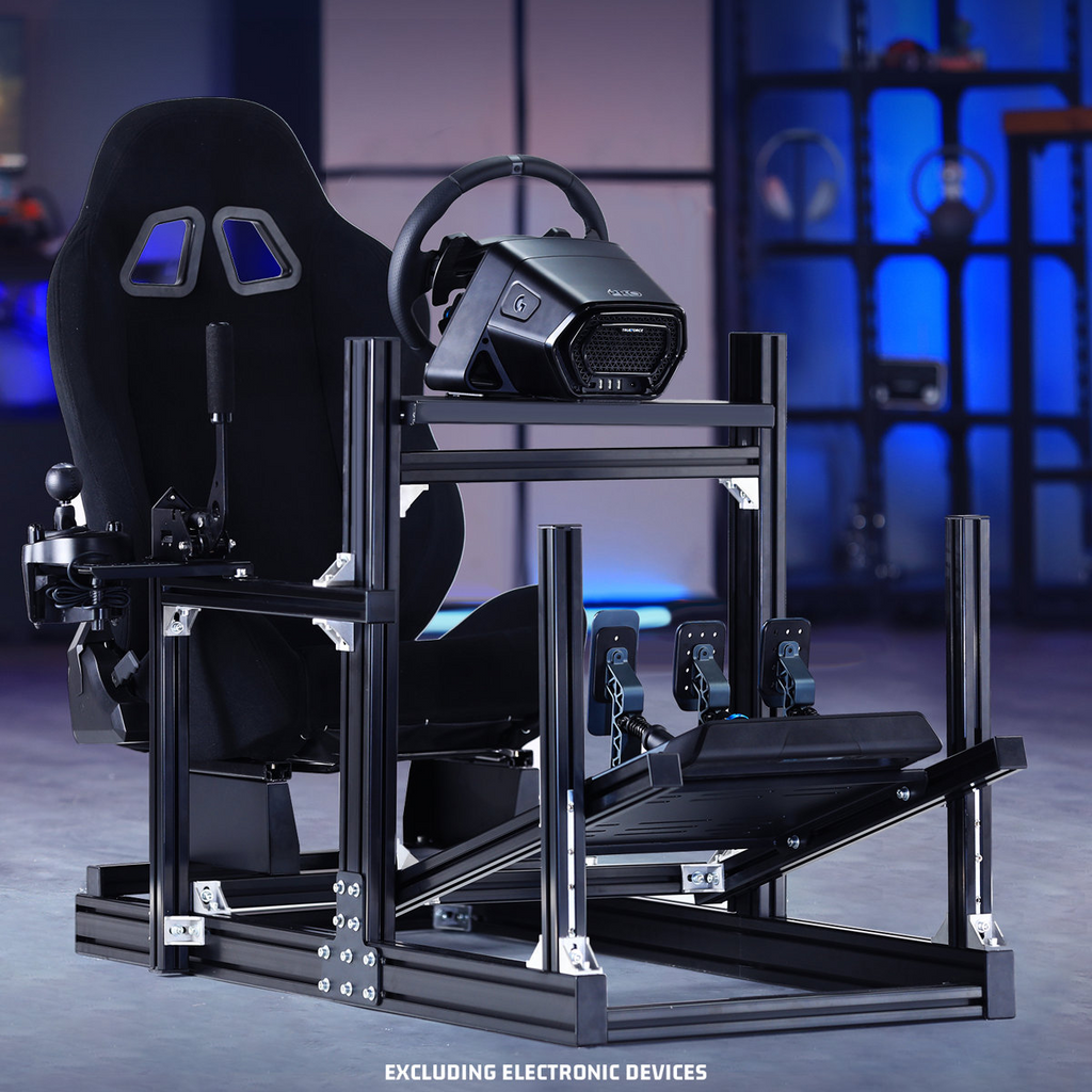Anman Adjustable PC And Racing Game Chair in Black