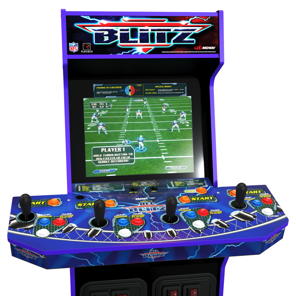 Arcade 1 Up 4 Player Plug-in Full Size Arcade Machine