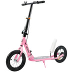Bruce&Shark Foldable Kick Scooter with 12 Inch Pneumatic Tyres & Dual Brakes
