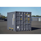 10-foot dry high cube shipping container