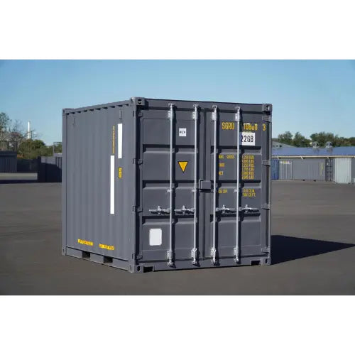 10-foot dry high cube shipping container