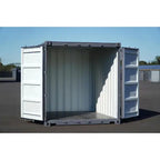10-foot dry high cube shipping container