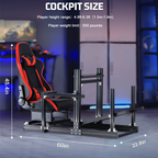 F1 Racing Simulator Cockpit With Seat