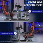 F1 Racing Simulator Cockpit With Seat