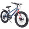 20 Inch Kids Fat Tire Mountain Bike – 7 Speed Bicycle with Dual Disc Brakes