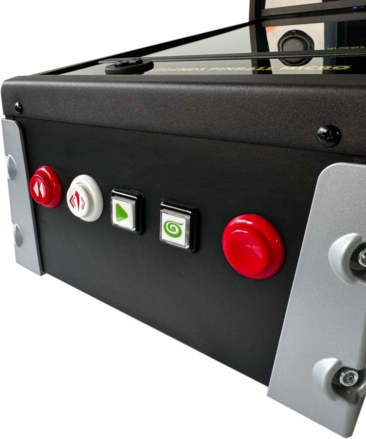 Legends Micro Virtual Pinball Machine – 50 Built-In Tables with HD Display