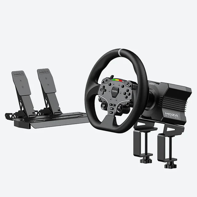 MOZA R5 Direct Drive SR-P Lite Pedals Bundle