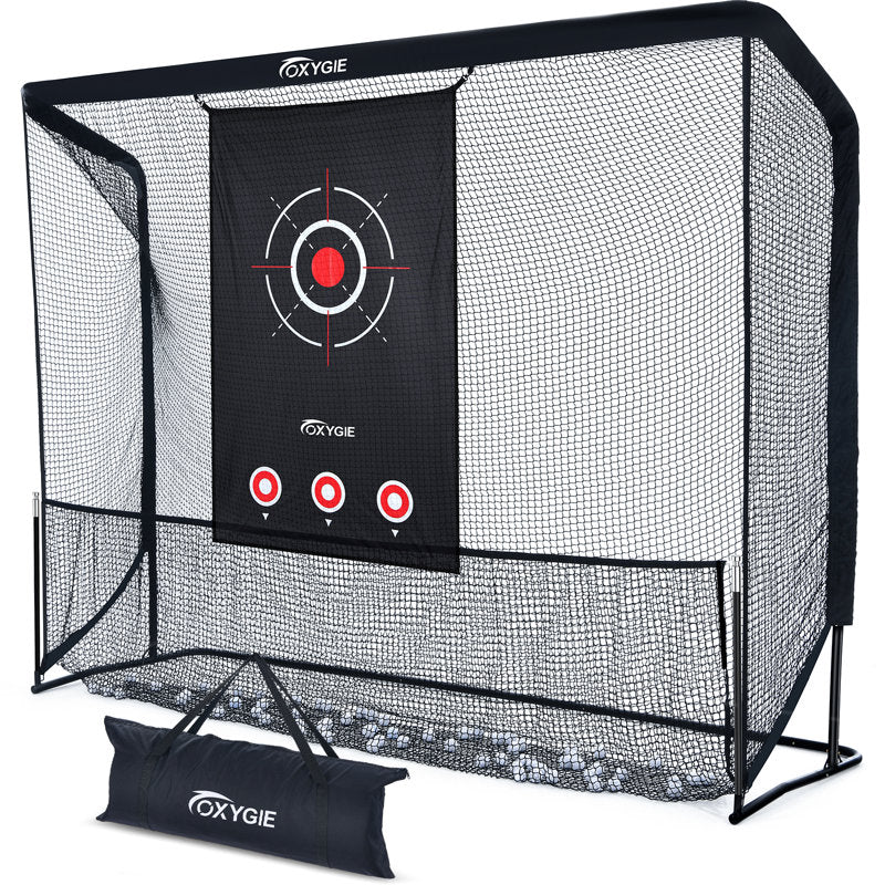 Heavy Duty Golf Practice Net with Target Cloth – Indoor & Outdoor Golf Hitting Net