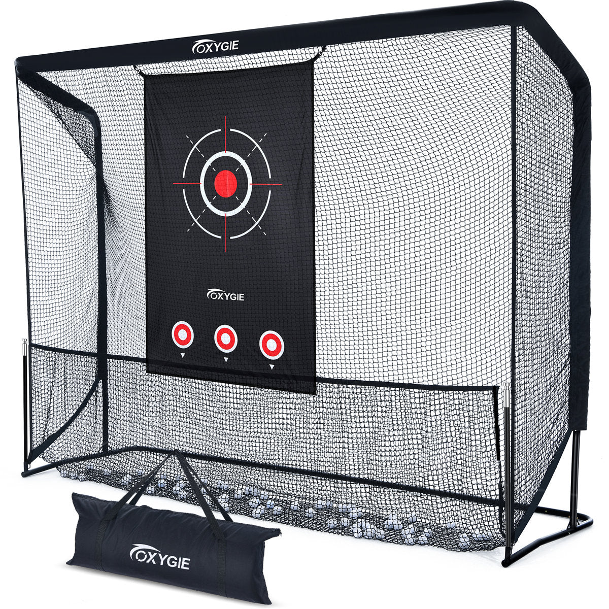 Heavy Duty Golf Practice Net with Target Cloth – Indoor & Outdoor Golf Hitting Net