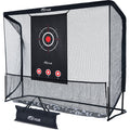 Heavy Duty Golf Practice Net with Target Cloth – Indoor & Outdoor Golf Hitting Net