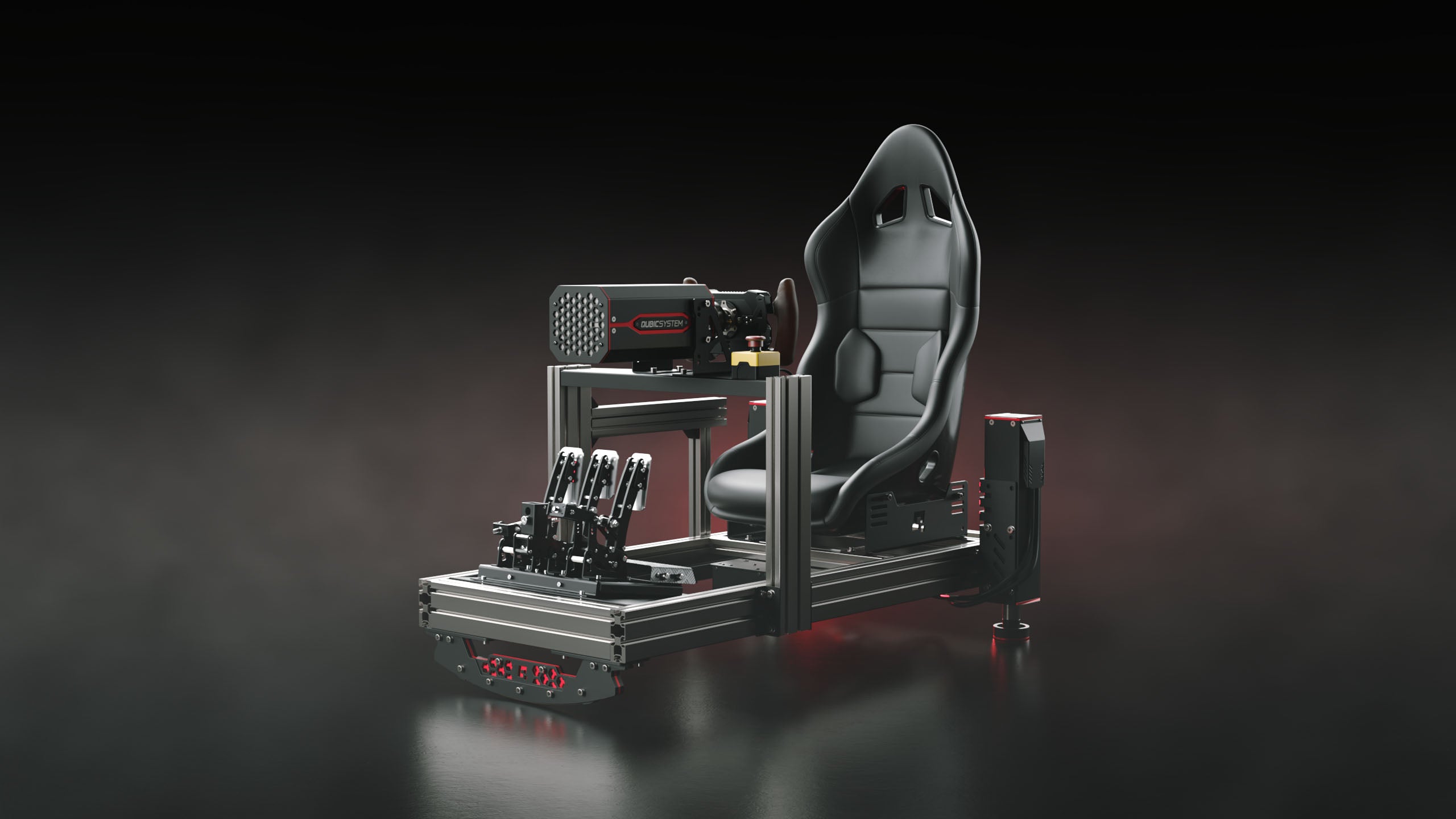 Motion Simulator Wheel Kit | Portable Upgrade for H2 & P2 Platforms ...