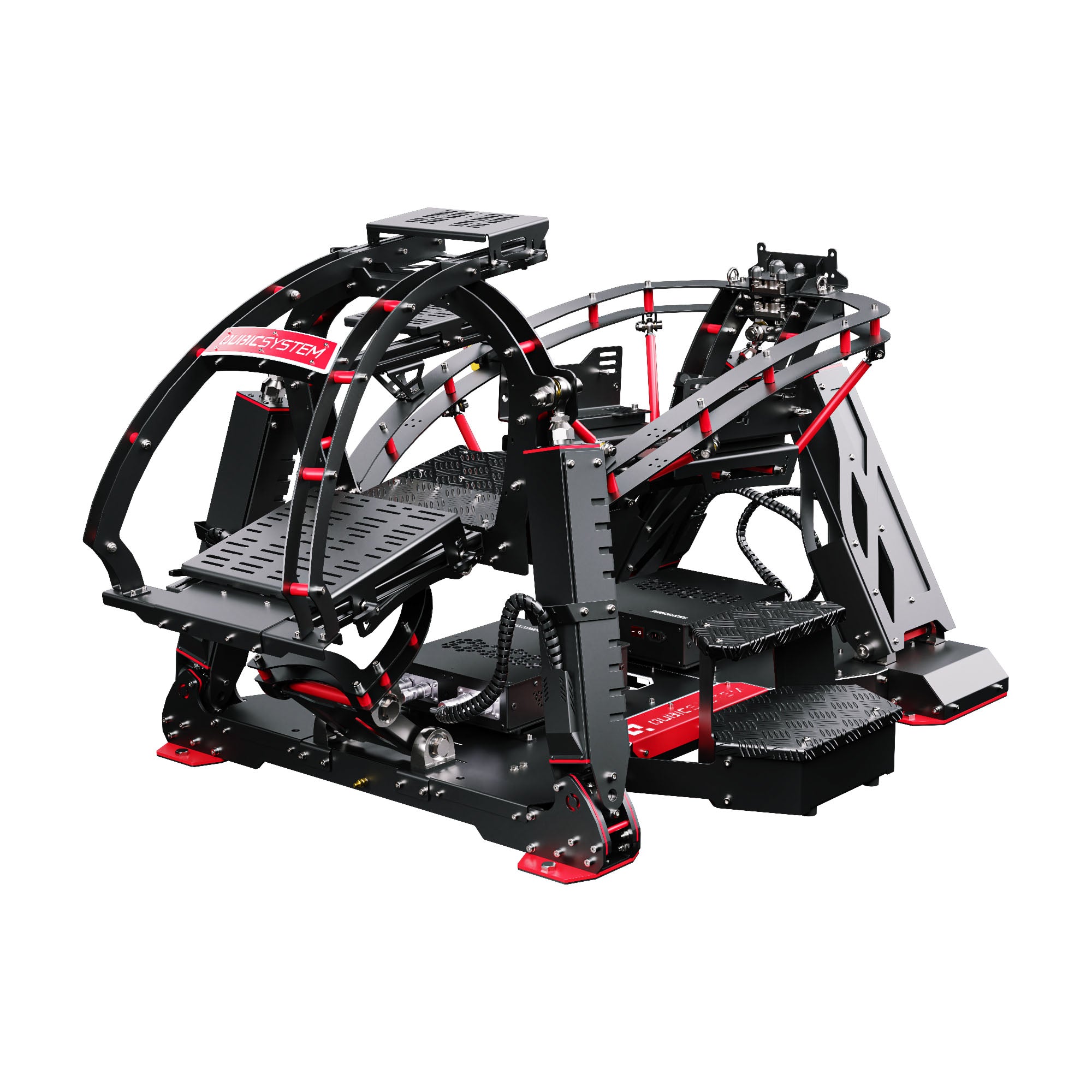QS-V20 4DOF Motion Cockpit – Professional Sim Racing Motion Simulator with Traction Loss