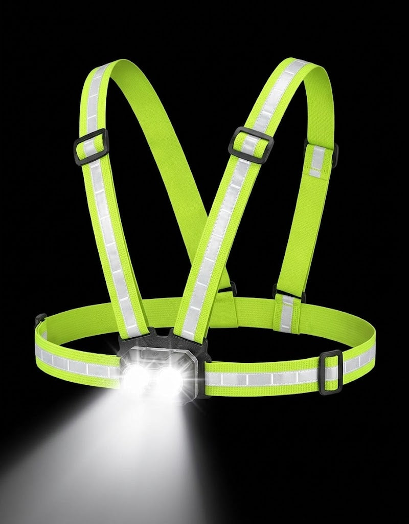 Rechargeable 800LM LED Headlamp – Waterproof Camping & Running Head Torch