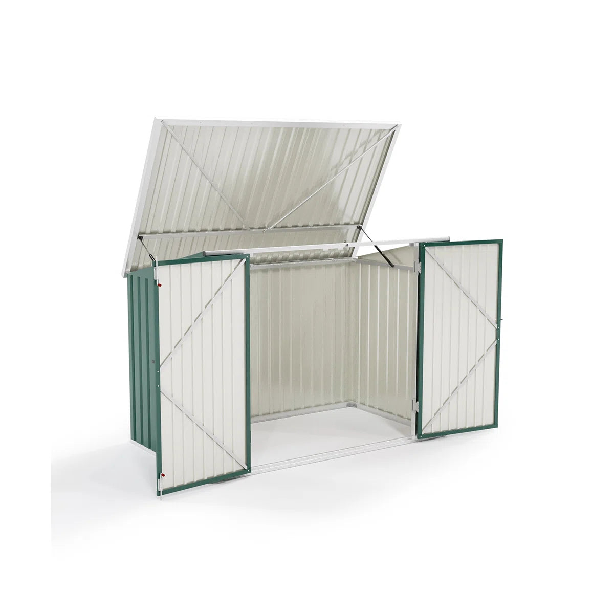 Auli Metal Bike Shed | Weather Resistant Outdoor Bicycle Storage