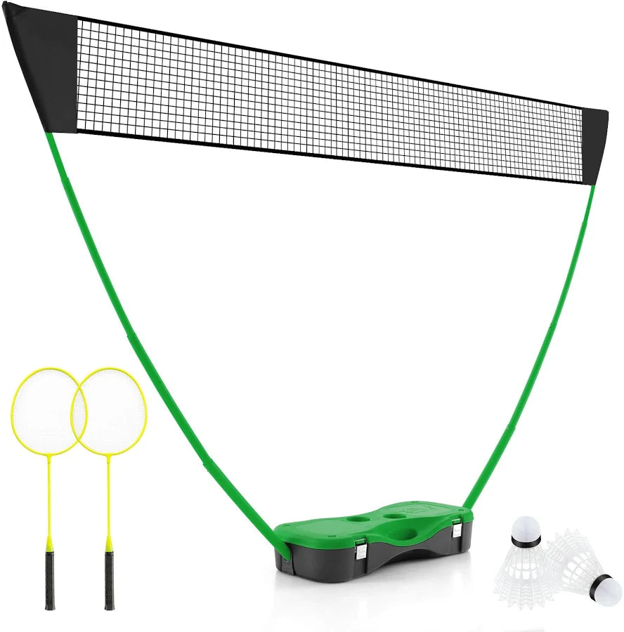 BackyardPro Portable Badminton Net Set – Complete Outdoor Game Kit