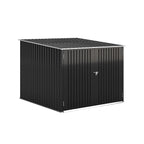 4 Bike Metal Storage Shed | Outdoor Galvanized Bicycle Storage