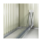 4 Bike Metal Storage Shed | Outdoor Galvanized Bicycle Storage