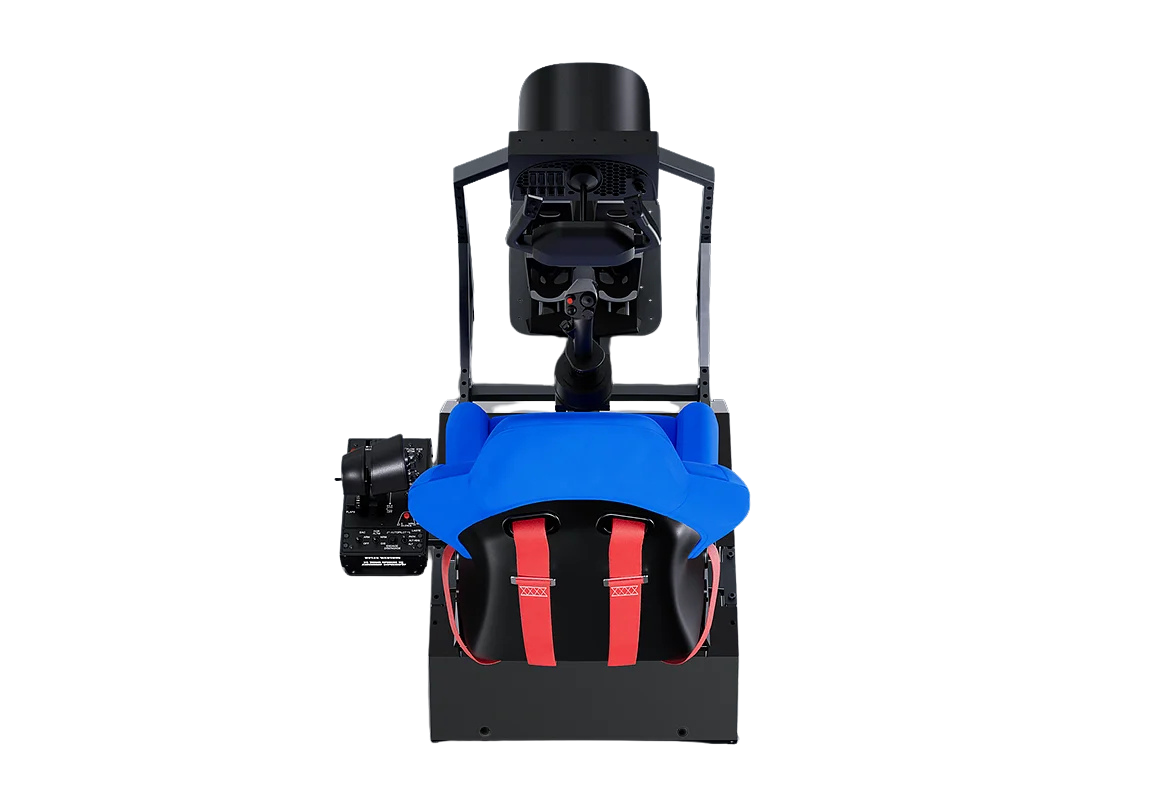 H2 HERO 2-Axis Flight Simulator with SFU Actuators & Smooth Gearing