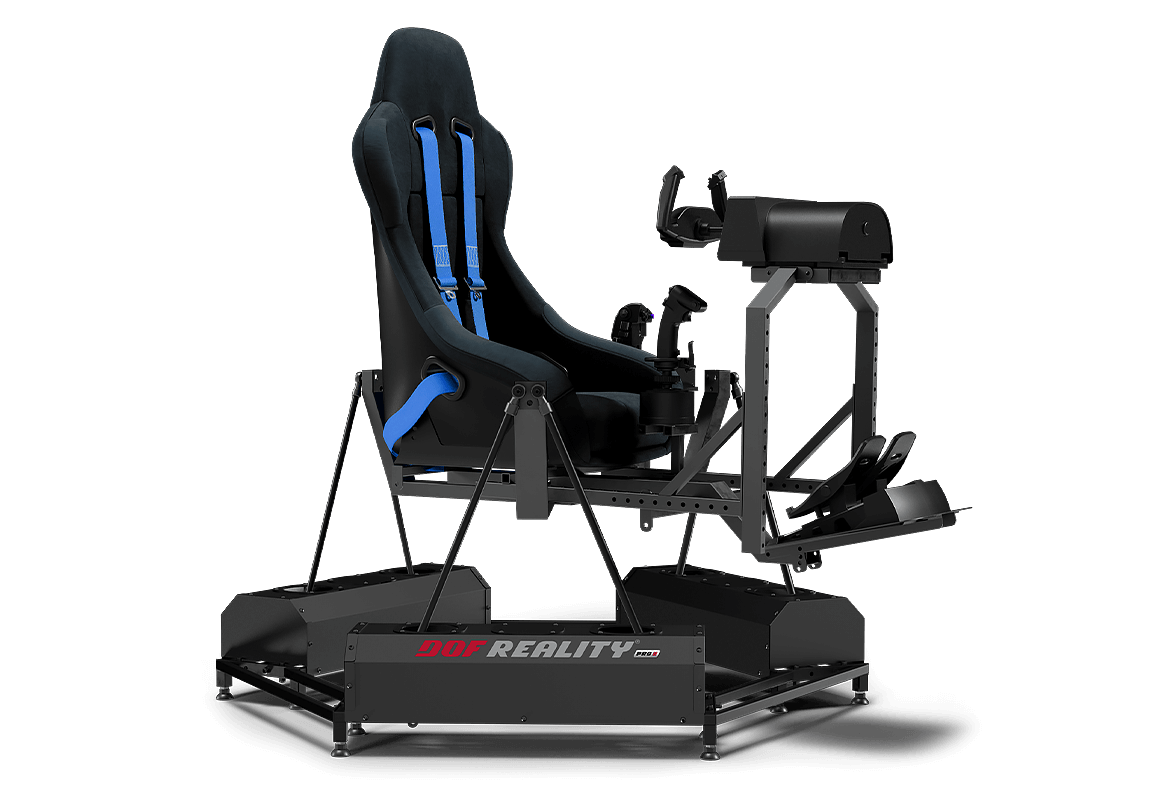 PRO P6 6-Axis Flight Motion Simulator Platform with SFU & Smooth Gearing