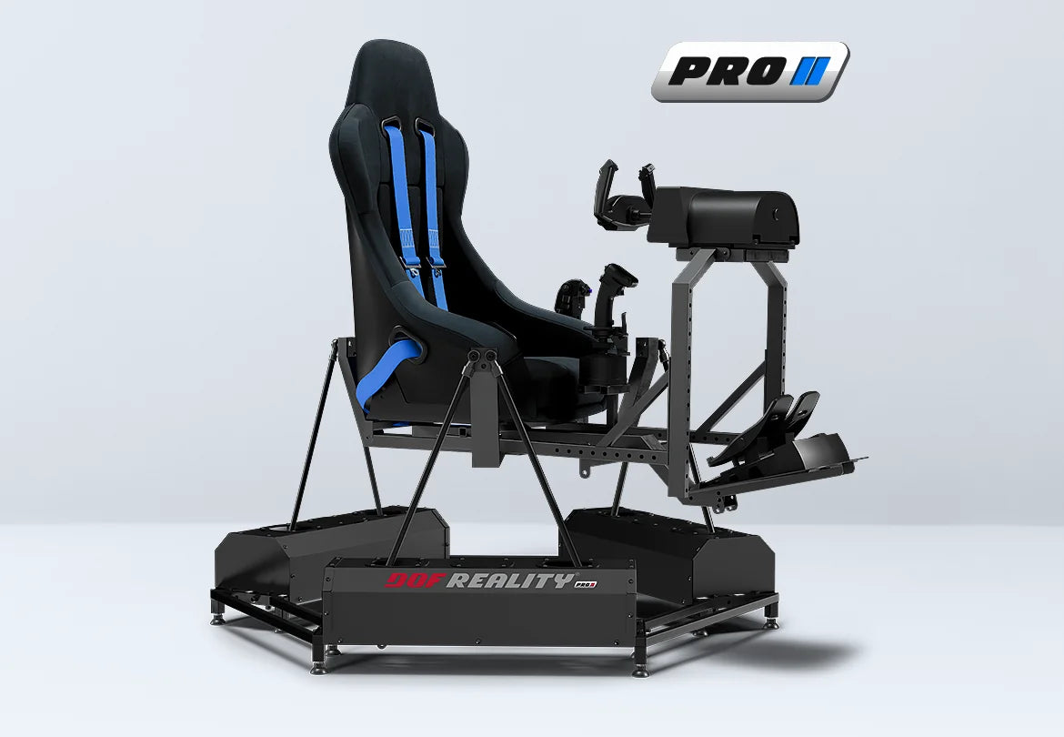 PRO P6 6-Axis Flight Motion Simulator Platform with SFU & Smooth Gearing