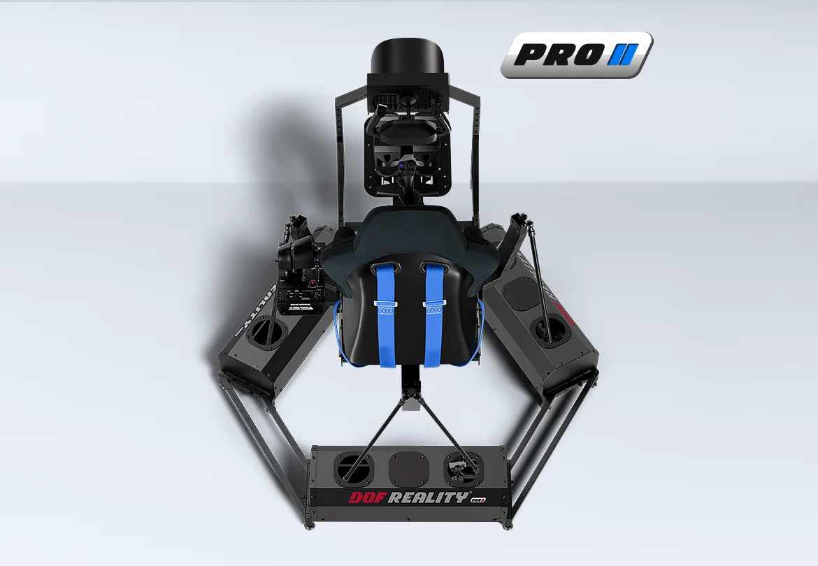 PRO P6 6-Axis Flight Motion Simulator Platform with SFU & Smooth Gearing