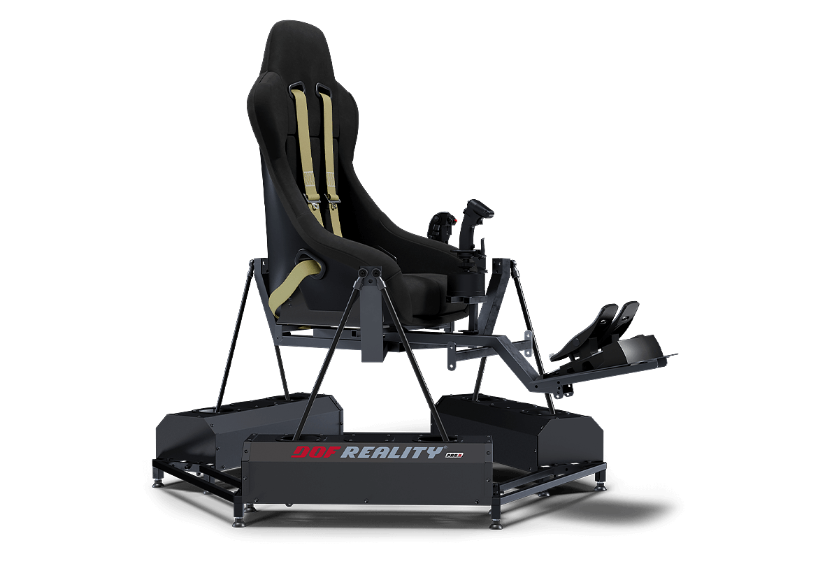 Motion Heli Cockpit - 6-Axis PRO (P6) with SFU and Xtra Smooth Gearing