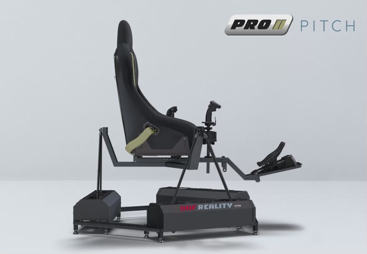 Motion Heli Cockpit - 6-Axis PRO (P6) with SFU and Xtra Smooth Gearing