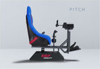 H2 HERO 2-Axis Flight Simulator with SFU Actuators & Smooth Gearing