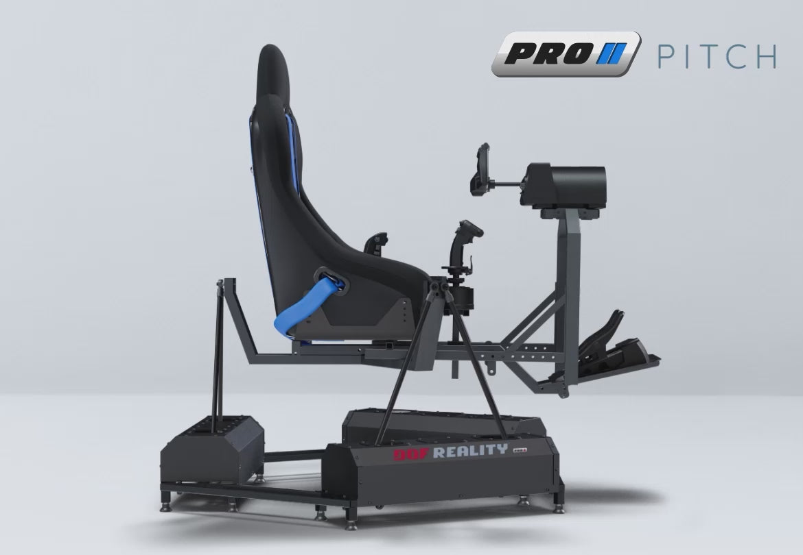 PRO P6 6-Axis Flight Motion Simulator Platform with SFU & Smooth Gearing