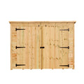 Wooden Bike Storage Shed | Shiplap Pent Outdoor Bicycle Shed