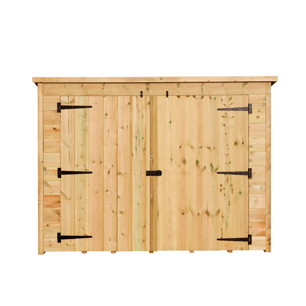 Wooden Bike Storage Shed | Shiplap Pent Outdoor Bicycle Shed